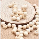 Ham Boncuk, Emzik Zinciri Ahşap Boncuk, Kuş Süsü Boncuk, Kolye, Bileklik Yapımı 12MM (50GR-85ADT)