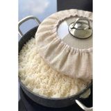 Ham Kumaş Pilav Demleme Kapak Bonesi, Demlematik için Uyumlu, Pratik Mutfak Aksesuarı