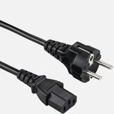 Hama 1.5 mt PC Siyah Güç Kablosu