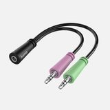Hama 3.5 mm Jack Plug 4-Pin Jack Audio Adaptör