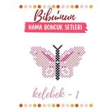 Hama Boncuğu Seti -PEMBEKELEBEK