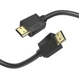 Hama HDMI kablosu 3 metre ultra yüksek hızlı (monitör kablosu 4K / 8K, 48 Gbit/s, UHD ekran kablosu, eARC, Ethernet, HDR, bükülme koruması, 120 Hz/60 Hz) 3 m