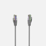 Hama HM.200663 Cat 5e U/utp Ağ Kablosu 3m Gri (8'li Paket)