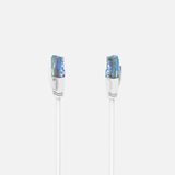 Hama HM.200674 CAT 6A U/UTP 1,5M RJ45 Beyaz Ağ Kablosu