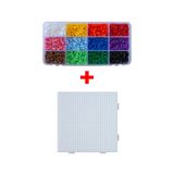 Hama Midi Boncuk - Organizer Kutuda - Karışık 12 Renk 1.800 Adet Boncuk ve Tabla Seti