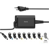 Hama Universal Notebook Güç Adaptörü 15-19V/65W - Siyah