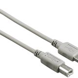 Hama USB 2.0 A Fiş B 1.5 mt Gri Yazıcı Kablosu