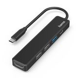 Hama USB-C Hub 5 Port 3x USB-A, USB-C ve HDMI