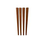 Hamadex 65 cm Açık Meşe Konik Ahşap Ayak Mobilya, Sehpa Ayağı – 4'lü Set | Masif Ahşap | Bağlantı Aparatlı | Masa, Tabure, Bank ve Sehpa