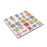 Hamaha Ahşap Rakamlar Puzzle Hmh-123