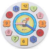 Hamaha HMH-093 Ahşap Eğitici Geometrik Bul Tak Saat