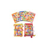 Hamaha Oyuncak 41Parça Toys Ahşap Eğitici Geliştirici Oyuncak Blok Tetris Zeka Oyunu