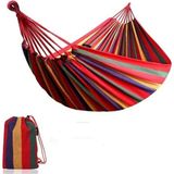 Hamak 190 cm Kamp Hamağı Piknik Hamağı Bahçe Balkon Outdoor Kamp Salıncak - Kırmızı