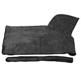 HamaLa evcil hayvanlar için bornoz, yumuşak mikrofiber, ayarlanabilir banyo havlusu, köpek ve kediler için, kemerli, hızlı kurur, köpek ve kediler için havlu (M)