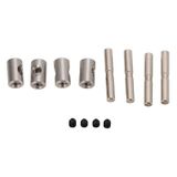 HamaLa Tahrik Mili Pimi, DIY Yükseltme 1/10 RC Araba Güzel Değiştirilebilir RC Şaft Pimi, Laxus Zirvesi için Set Vidalı