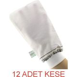 Hamam 12'li Kelebek Kese Ince Lastikli & Banyo Kesesi