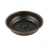 Hamam Tası Ağır Koyu Bakır