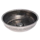 Hamam Tası, Zamak Metal, Geleneksel Banyo Aksesuarı (Kalaylı)