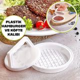 Hamburger Köfte Kalıbı Köfte Presi Şekillendirici Burger Press Pratik Köfte Yapma