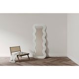 Hamdeko Mundo Dalgalı 170x65 cm Oval Çerçeveli Boy Aynası