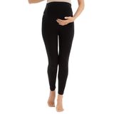 Hamileler için Bmom Hamile Taytı, Hamile Rahat Giyim Göbek Üzeri Uzun, Yoga, Egzersiz, Spor, Siyah için Yumuşak Aktif Giysiler, XXL