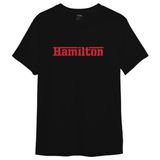 Hamilton / Ferrari Tişört - Siyah - 0 Siyah - 2XL