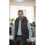 HAMİTOGULLARI KAHVERENGİ KAPŞONLU TORBA CEPLİ VE YAN CEPLİ POLARLI YELEK