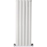 Hammam 1200 x 395 mm Lilac Dikey Beyaz Alüminyum Radyatör Standart Bağlantı