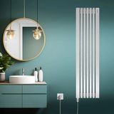 Hammam 2000X510MM 1000W Elektrikli Havlupan Paslanmaz Çelik Ramsey Fırça Mat Inox