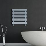 Hammam 60X60 Paslanmaz Çelik Laris Milky Way Simli Gri Havlupan - Standart