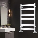 Hammam 750X385 Aluminyum Havlupan Lavin Mat Dokulu Beyaz Ral 9016 - 750x385mm