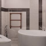 Hammam Bianca Sepia Kahverengi 600x494 mm Havlupan