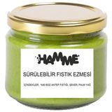Hamme 480 gr Sürülebilir Fıstık Ezmesi