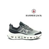 Hammer Jack 101-25049 Tavıra Unisex Spor Ayakkabı Düz Taban ve Tekstil Malzeme ile Hafif ve Esnek - Siyah