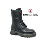 Hammer Jack 102-24640-z Sherly Uzun Postal Bot Hakiki Deri Kadın Bot Siyah