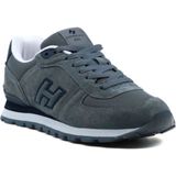 Hammer Jack 19250 Peru Sneaker Erkek Spor Ayakkabı Gri Süet Malzeme ile Rahat Taban
