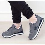 Hammer Jack 19250 Siyah Hakiki Deri Kadin Erkek Günlük Spor Ayakkabi Sneaker Kalin Taban Unisex - Gri