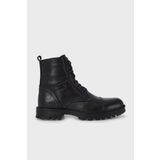 Hammer Jack 211 930 Siyah Malum Comfort Casual Hakiki Deri Nubuk Erkek Bot