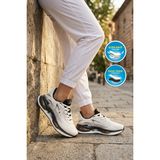 Hammer Jack Amelıe 101 25087-G Beyaz-Siyah Fileli Hafif Unisex Spor Ayakkabı - Beyaz - Siyah