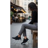 Hammer Jack Galexy Siyah Sneaker Tam Ortopedik Kadın Günlük Spor Ayakkabı