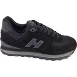 Hammer Jack Hammerjack Peru 102-19250 Siyah-Füme Hakiki Deri Sneaker Ayakkabı