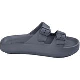 Hammer Jack Orthopedix Perina Çift Bantlı Tokalı Unisex Eva Terlik 581 282 - Gri
