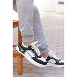 Hammer Jack Rano Hafif Rahat Taban Erkek Sneaker (Beyaz-Siyah)