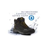 Hammer Jack Siyah-Sarı Su Geçirmez Erkek Outdoor Bot Bond 101 21664 M