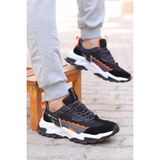 Hammer Jack Ster Memory Foam Erkek Sneaker Ayakkabı - Siyah
