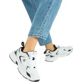Hammer Jack Unisex 530 Mod Beyaz Laci Sneaker Spor Ayakkabı Kauçuk Taban Düz Bağcıklı - Beyaz - Lacivert