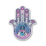 Hamsa el araba Sticker Yapıştırma 18CM