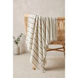 Hamur Çift Katlı Müslin Bebek Pike Örtü Yenidoğan Battaniyesi 85X95 cm Bebek Pikesi Puset Örtüsü Haki - 85 x 95 cm