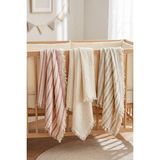 Hamur Çift Katlı Müslin Örtü 3’lü Set Yenidoğan Bebek Battaniyesi 85X95 cm Bebek Pikesi Puset Örtüsü Sweet - Vizon - 85 x 95 cm
