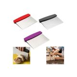 Hamur Dilimleyici. Ergonomik Tutacaklı 10x13cm Hamur Kesici Paslanmaz Çelik Dilimleyici
